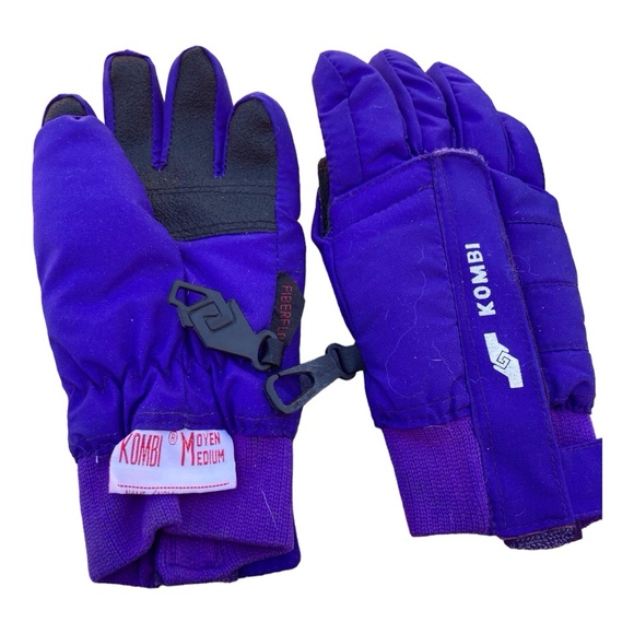 Kombi Tracker Gloves Kids purple Medium Black Large - Picture 5 of 8
